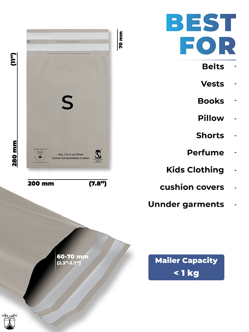 Grey Environmentally Friendly Packaging
