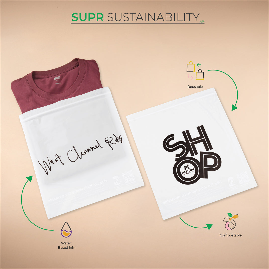 Custom Zip Lock Bags. Compostable, Sustainable & Reusable