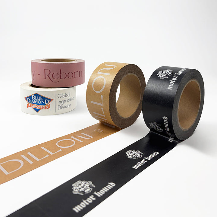 Custom Eco-friendly Self Adhesive Tape in Small Batches | MOQ- 5 Rolls