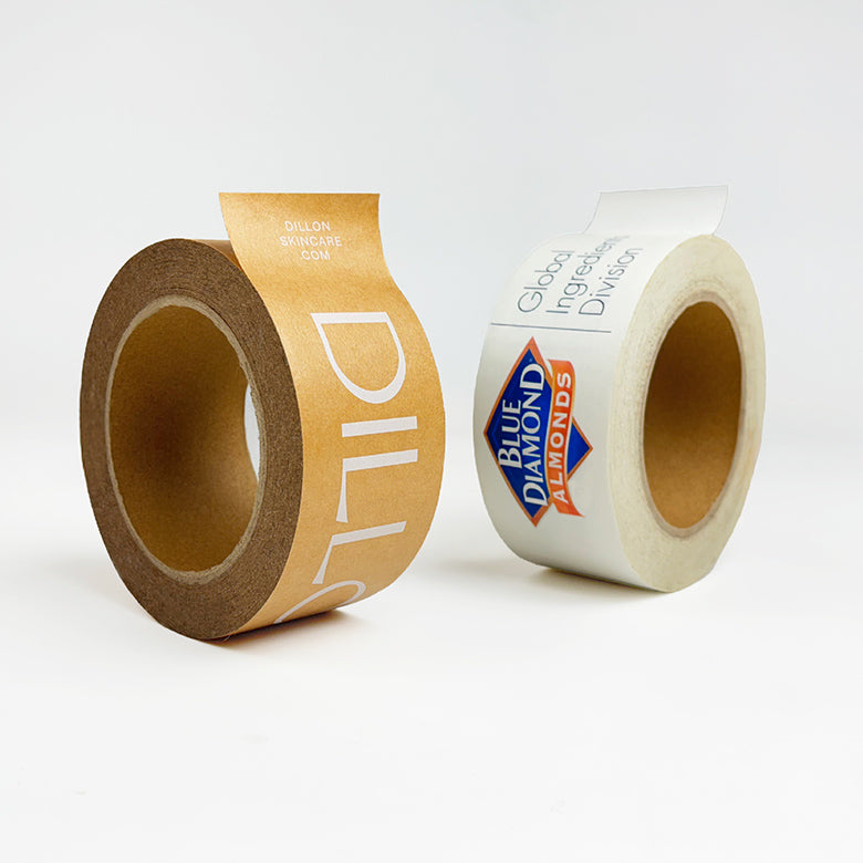 Custom Eco-friendly Self Adhesive Tape in Small Batches | MOQ- 5 Rolls
