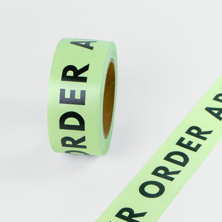 Custom Paper Packing Tape. Self Adhesive &amp; Eco-friendly
