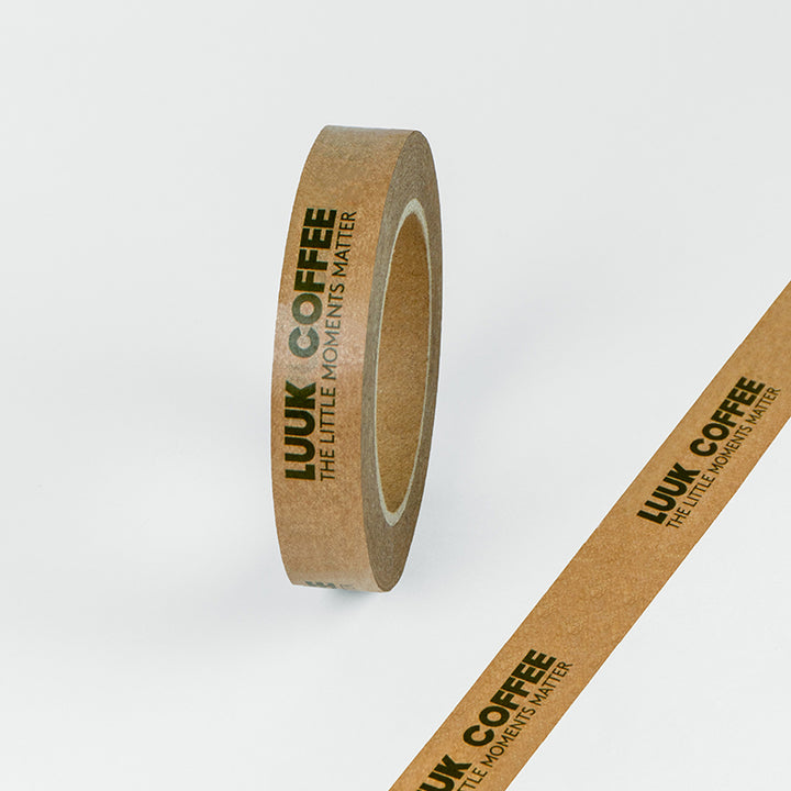 Custom Paper Packing Tape. Self Adhesive &amp; Eco-friendly