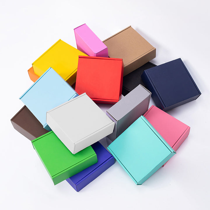 Eco-Friendly Shipping Mailer Box in 15 vibrant colors