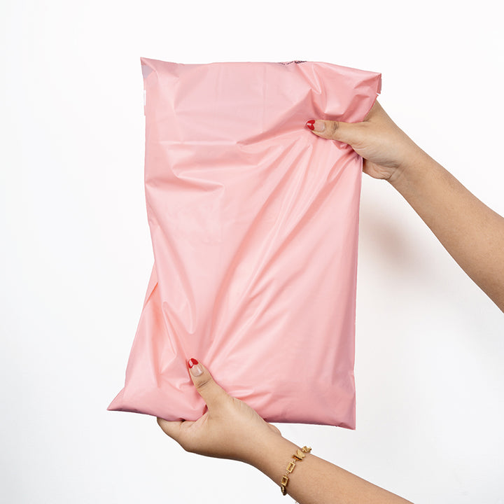 Pink Mailers - Home Compostable, Sustainable Shipping Packaging.