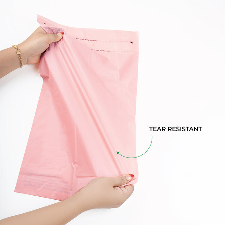 Pink Mailers - Home Compostable, Sustainable Shipping Packaging.