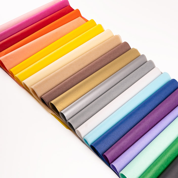 Colored Tissue Paper. Acid Free & Sustainable Wrapping Paper.