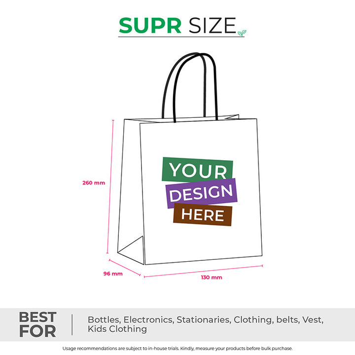 Custom Shopping Bags. CMYK printing & earth friendly