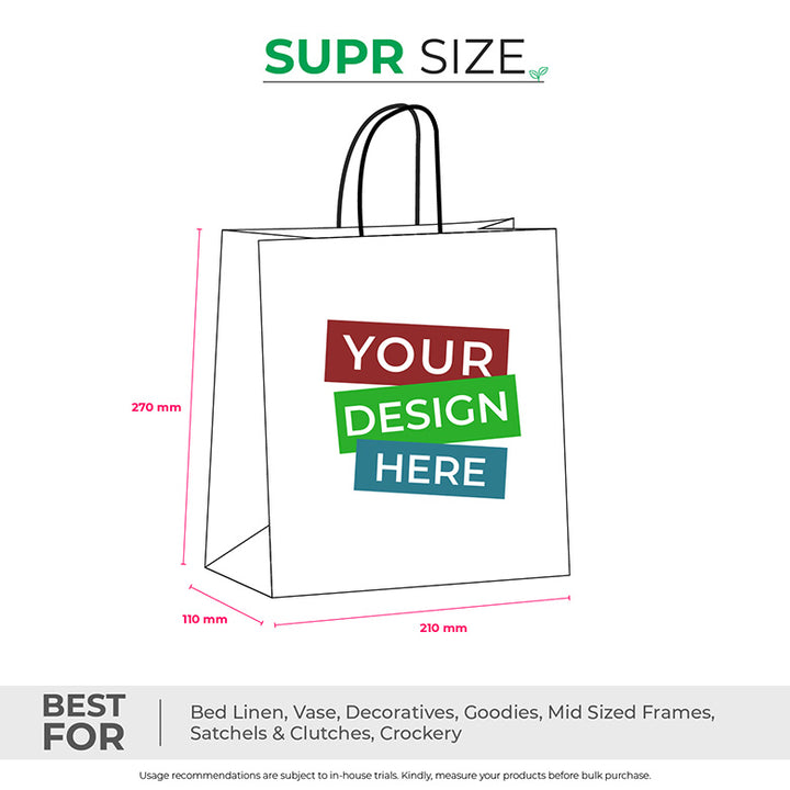 Custom Shopping Bags. CMYK printing & earth friendly