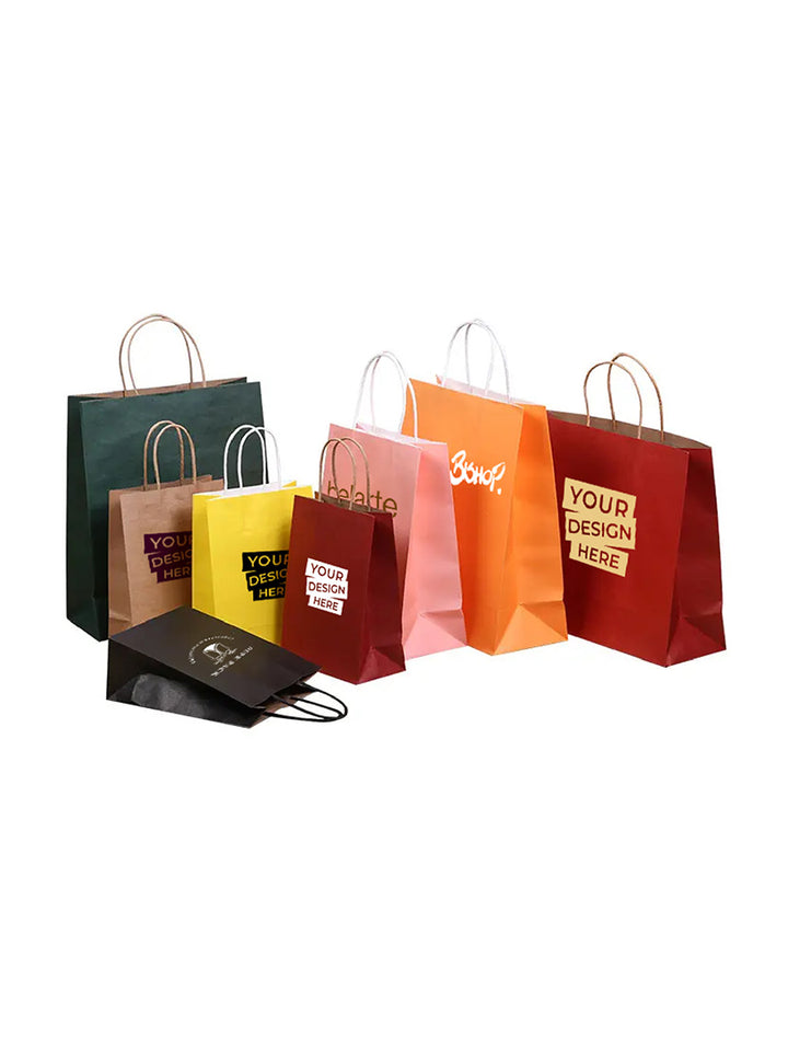 Paper Shopping Bags With Handles
