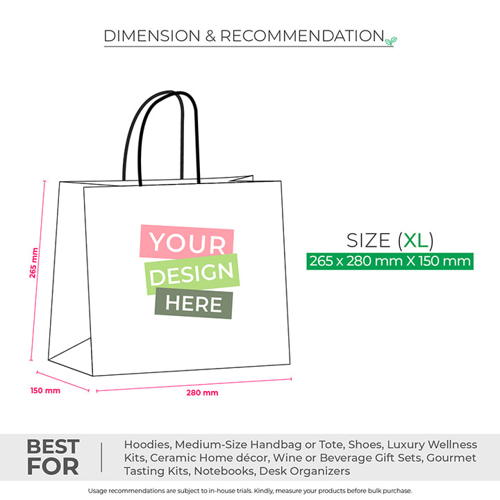 custom paper carry bags