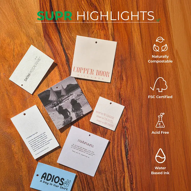 Custom Tags – Premium Textured Paper &amp; Eco-friendly - suprpack.com