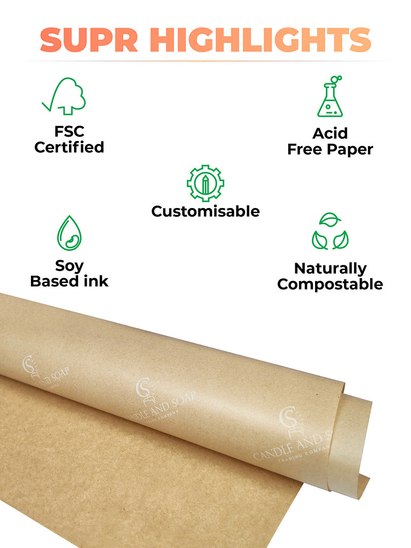 Custom Kraft Wrapping Paper