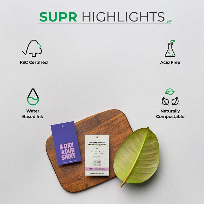 Custom Tags – Premium Textured Paper & Eco-friendly