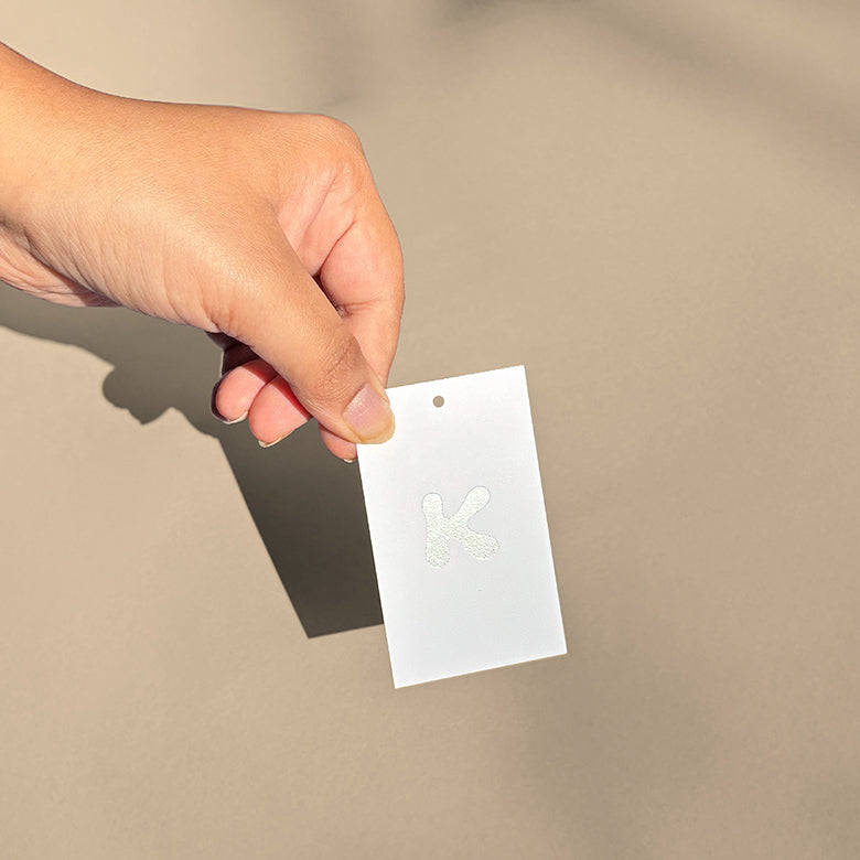 Custom Tags – Premium Textured Paper & Eco-friendly