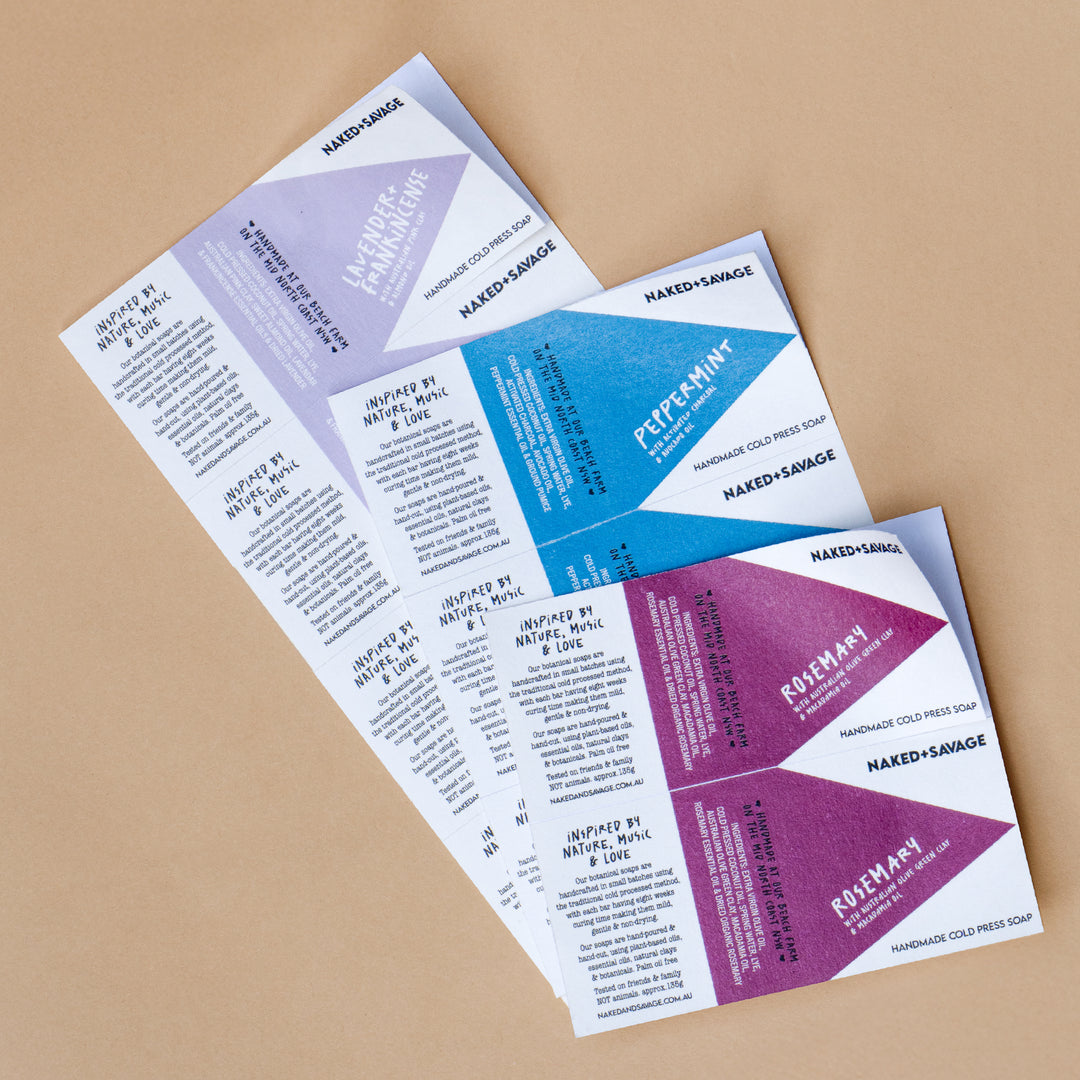 Custom Label for Candles, Perfumes, Jars & boxes with low minimums.