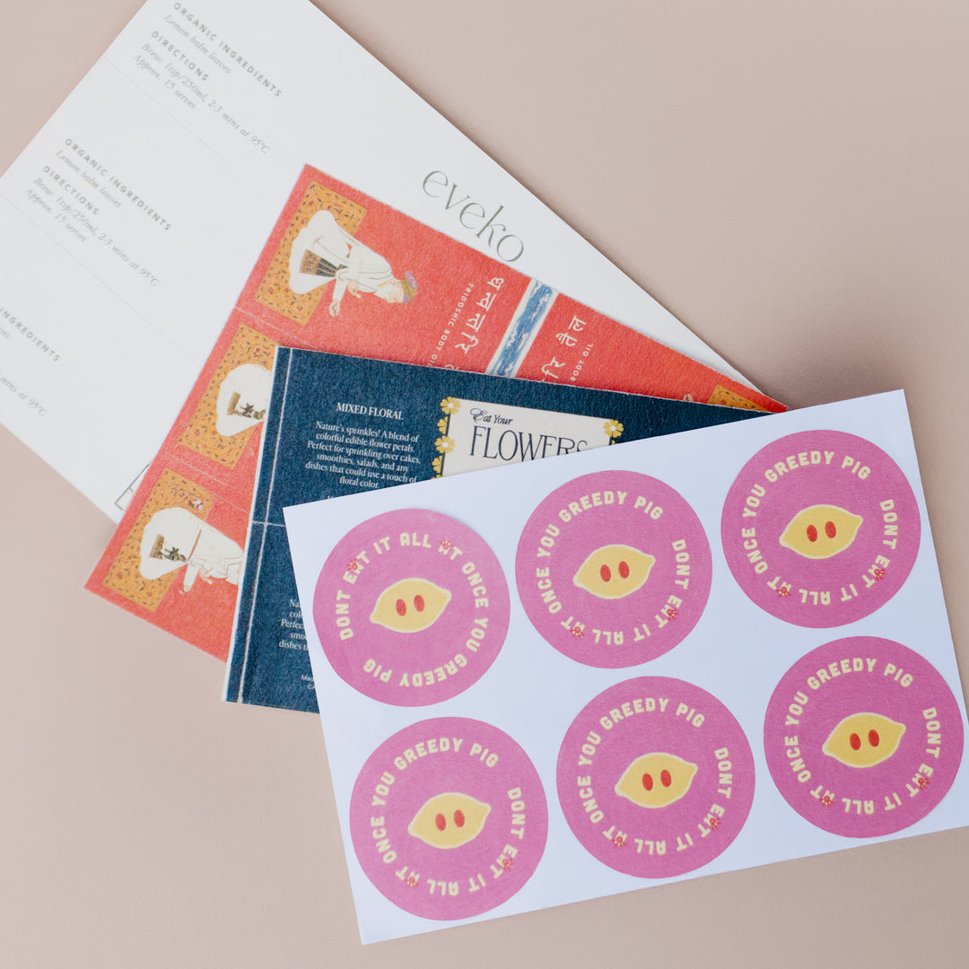 Custom Label for Candles, Perfumes, Jars & boxes with low minimums.