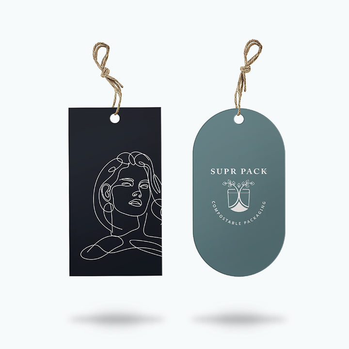 CUSTOM HANGTAGS - FROM PACK OF 100 PCS