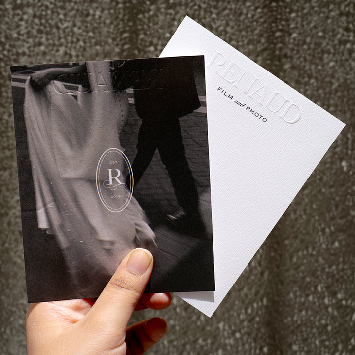 CUSTOM CARDS - ECO-FRIENDLY PREMIUM TEXTURED PAPER