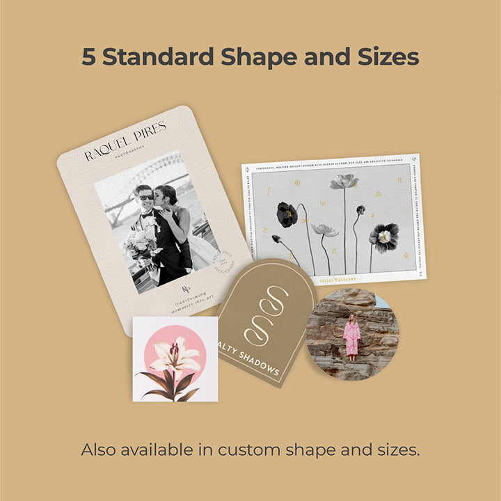 CUSTOM CARDS - ECO-FRIENDLY PREMIUM TEXTURED PAPER