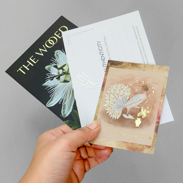 CUSTOM CARDS - ECO-FRIENDLY PREMIUM TEXTURED PAPER