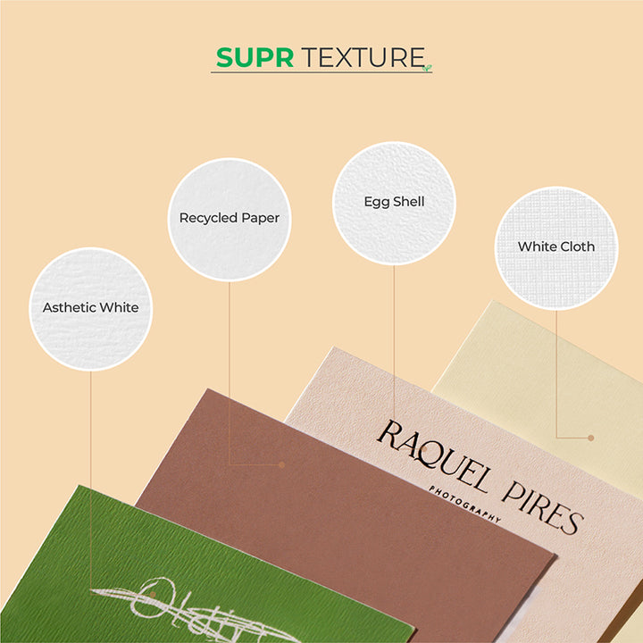CUSTOM CARDS - ECO-FRIENDLY PREMIUM TEXTURED PAPER