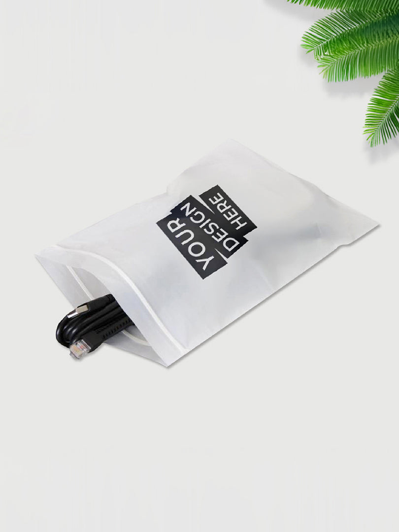 Custom Zip Lock Bags. Compostable, Sustainable & Reusable. MOQ: 100