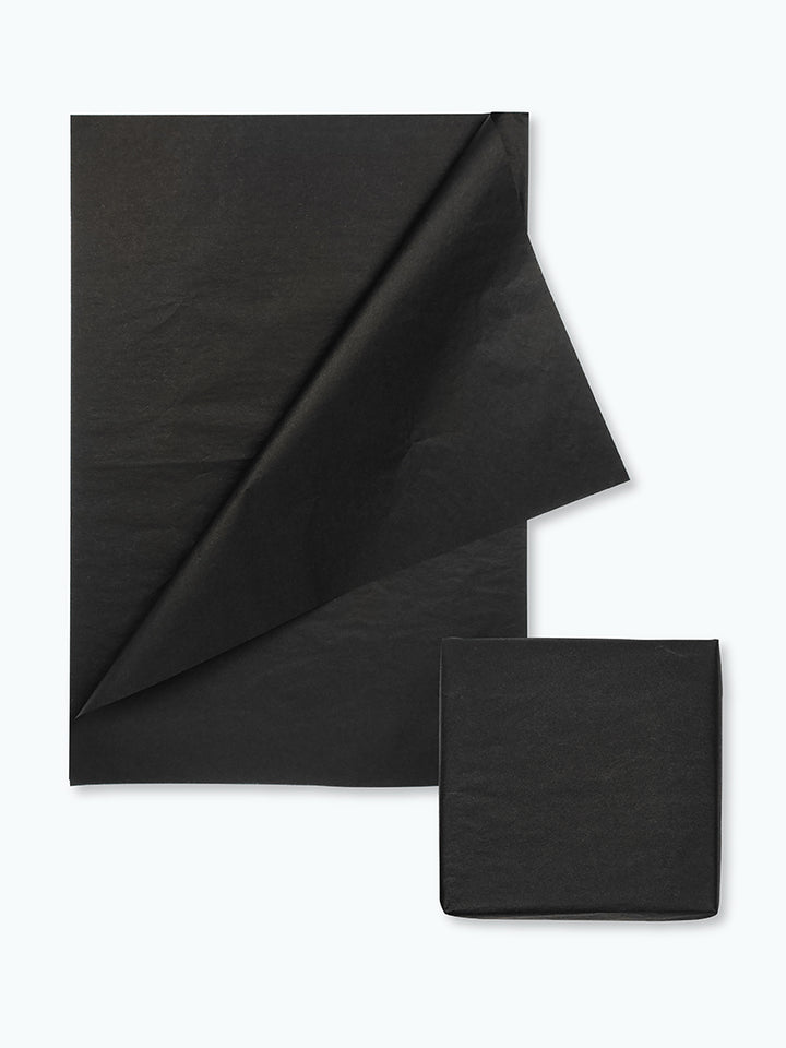 Black Tissue Paper. Acid Free & FSC Certified. MOQ: 100 Wrapping Paper