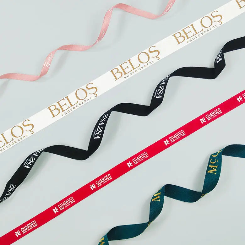 CUSTOM COMPOSTABLE RIBBON IN ONE LOGO COLOR | MOQ 2 ROLLS – suprpack.com