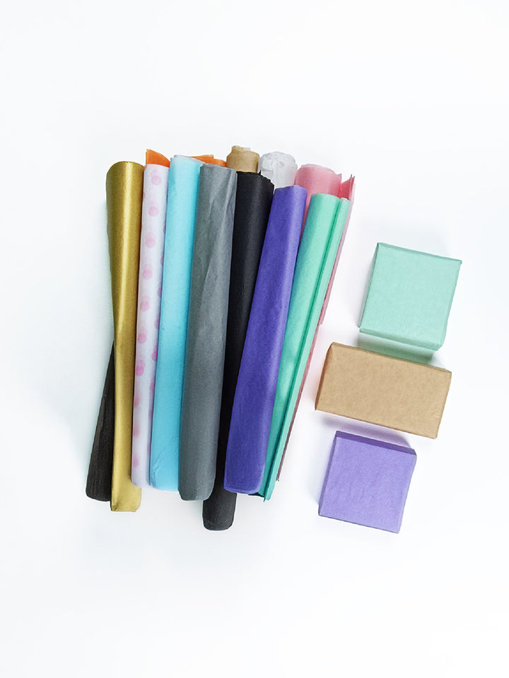 Colored Tissue Paper. Acid Free & Sustainable Wrapping Paper.