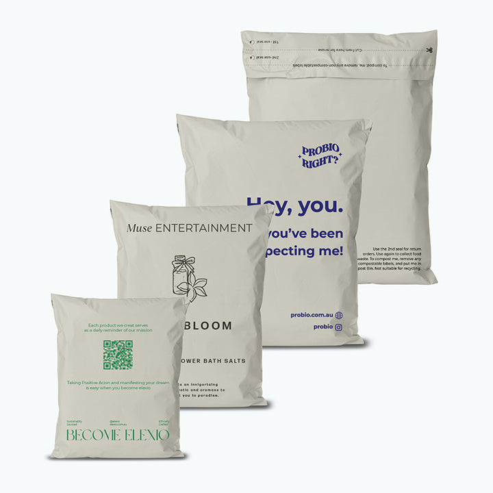 Custom Mailers For Environmentally Friendly Packaging. MOQ 10 Mailers.