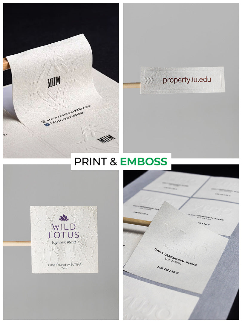 Colored Embossed Stickers | Supr Pack – suprpack.com