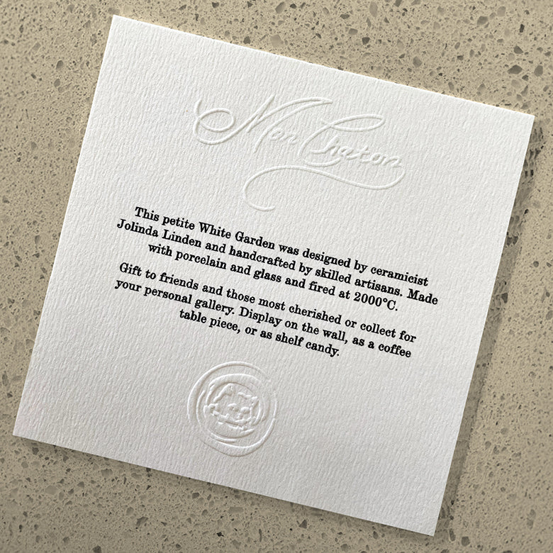 Luxe Custom Cards. Emboss, Letterpress &amp; 3D foil - suprpack.com