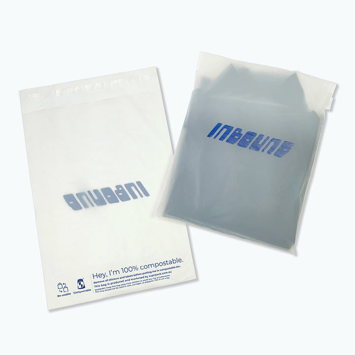 Custom Garment Bags. Compostable & Eco Friendly Product Packaging