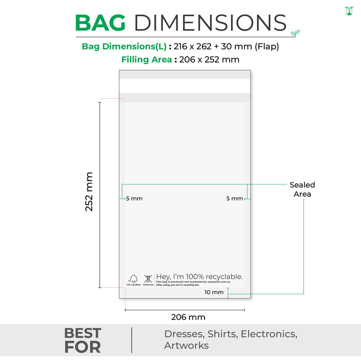 Custom Glassine Bags For Ecological Packaging