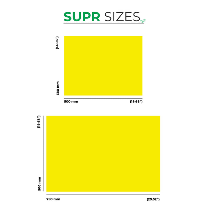 Yellow Tissue Wrapping Paper for Sustainable Packaging- MOQ 100 sheets