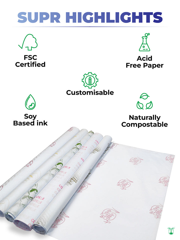 White Acid Free Tissue Paper for Storage