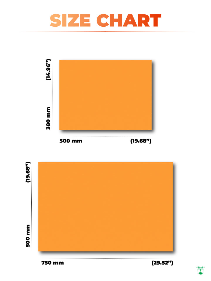 Orange Colored Tissue Paper