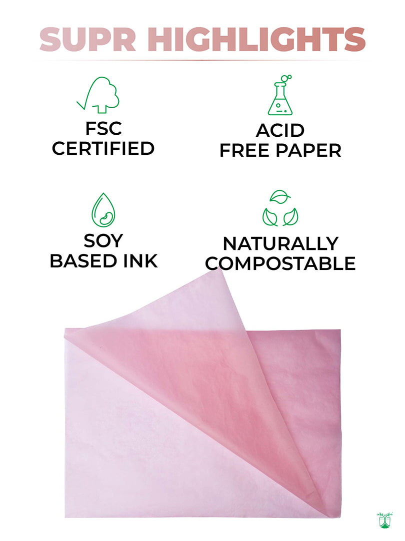 Pink Eco Friendly Tissue Paper