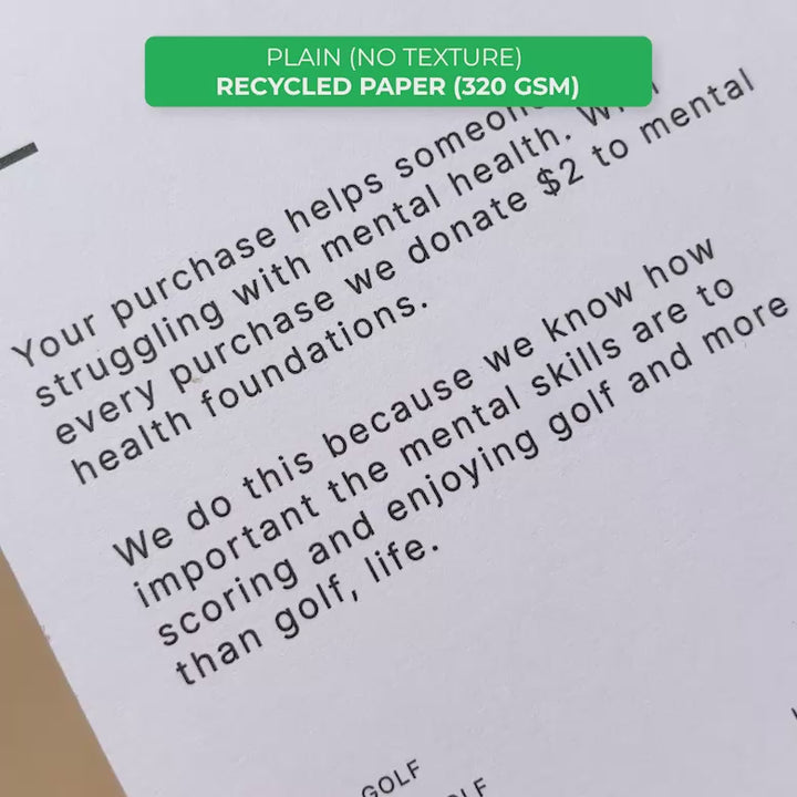 CUSTOM CARDS - ECO-FRIENDLY PREMIUM TEXTURED PAPER