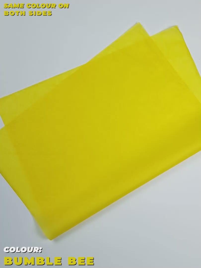 Yellow Bulk Tissue Paper