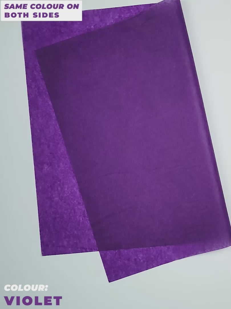 Tissue paper (Purple) - From pack of 100 sheets.