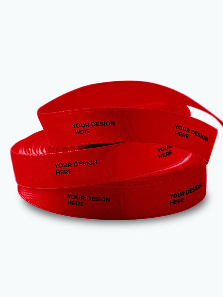 ribbon | custom ribbon | eco-friendly ribbon | sustainable ribbon | Supr Pack ribbons | colored ribbons | environmentally friendly ribbons | printed ribbons | red ribbon