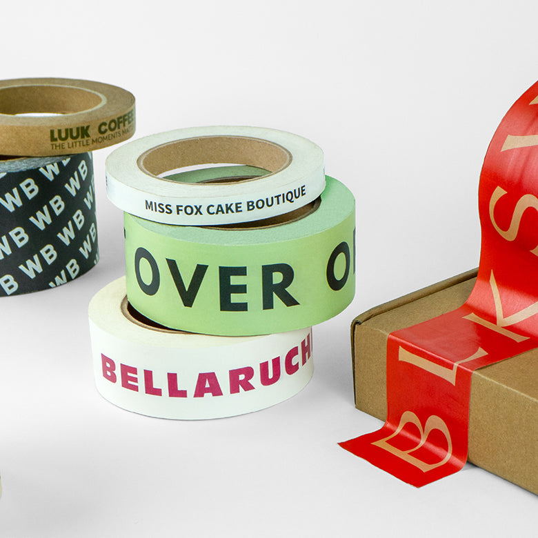 Custom Paper Packing Tape. Self Adhesive & Eco-friendly Supr Pack - USA