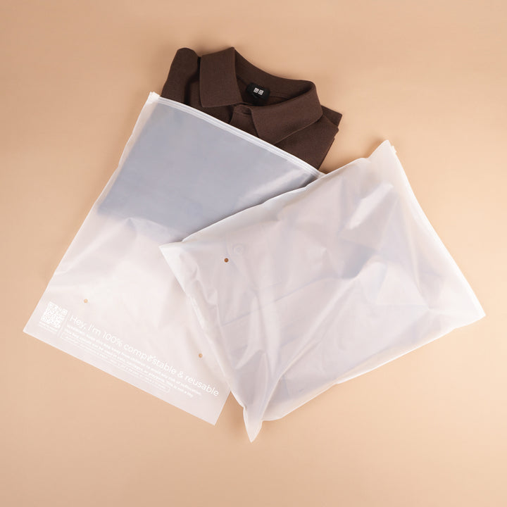 Custom Zip Lock Bags. Compostable, Sustainable & Reusable