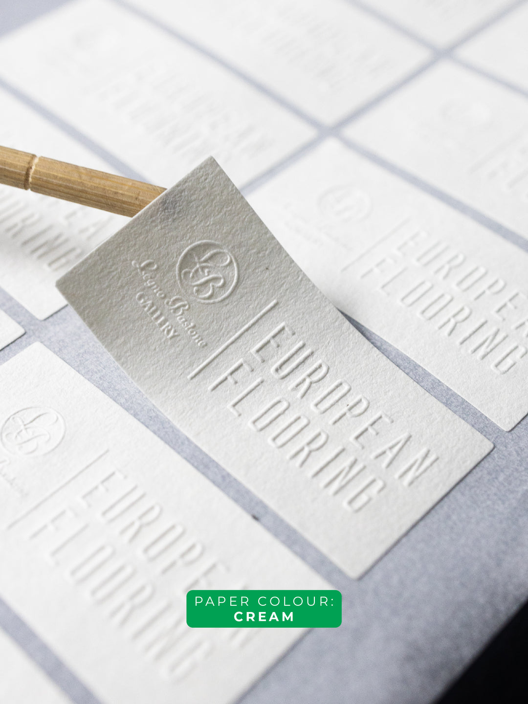 Embossed Finish Stickers