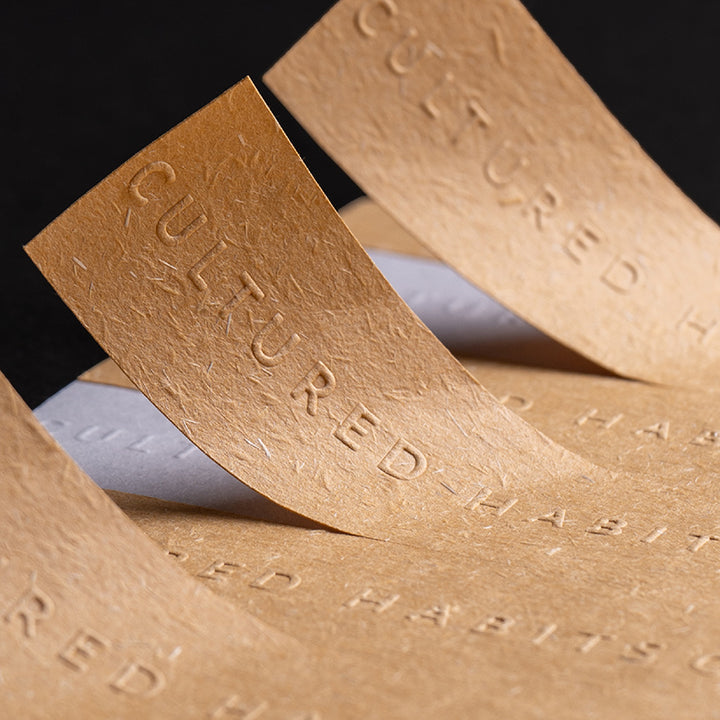 Custom embossed stickers & labels with print & foil