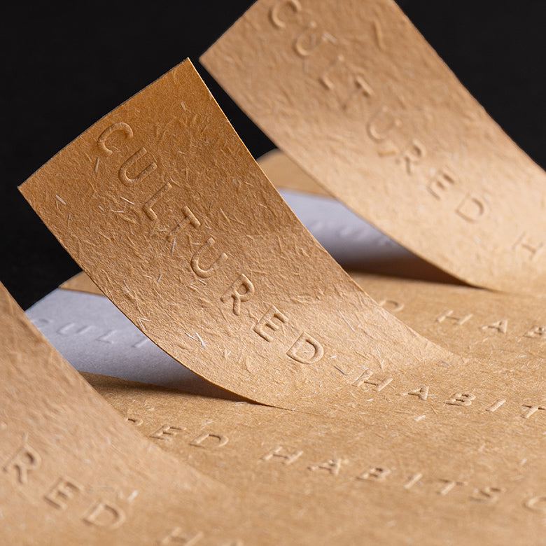 Blind Custom Embossed Stickers. Eco-Friendly & Fast turnaround.