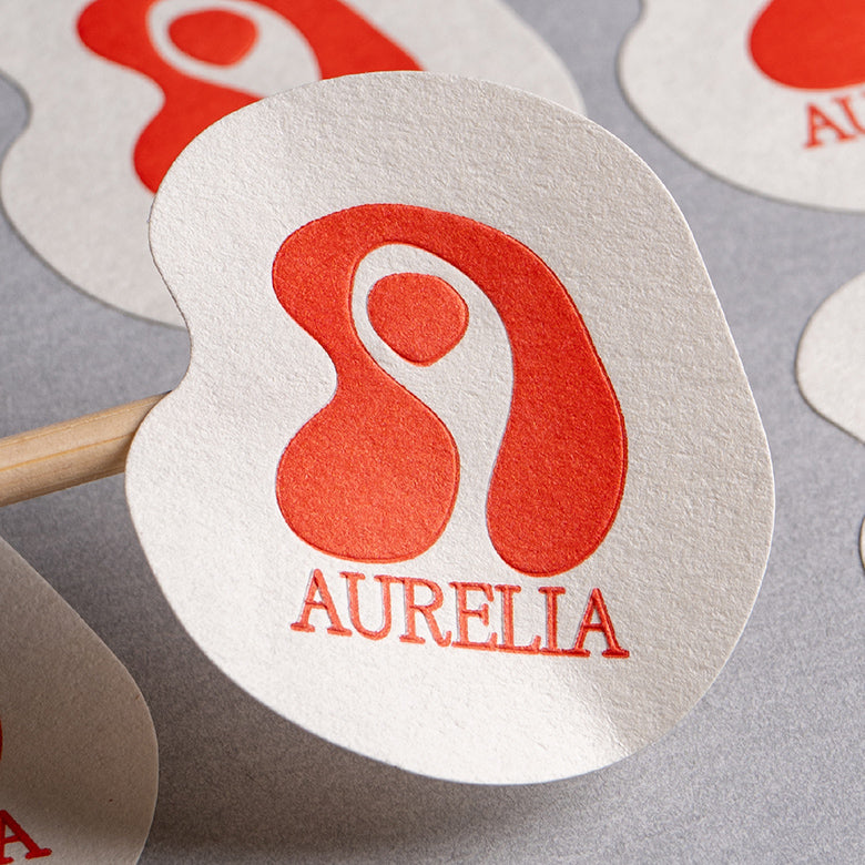 Custom embossed stickers & labels with print & foil