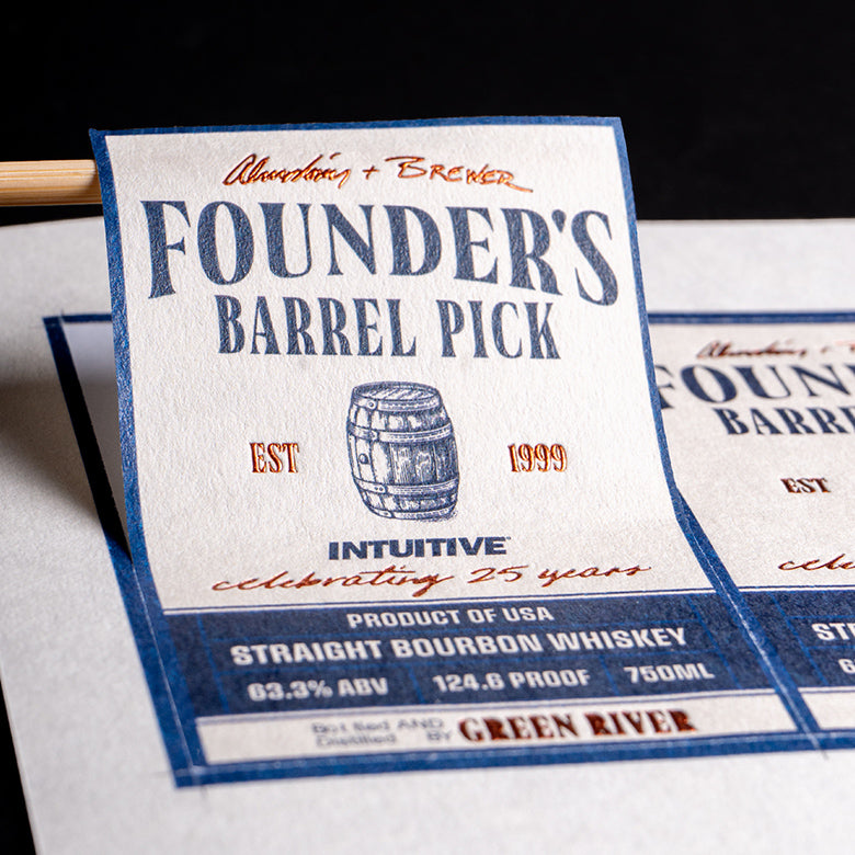 Custom embossed stickers & labels with print & foil