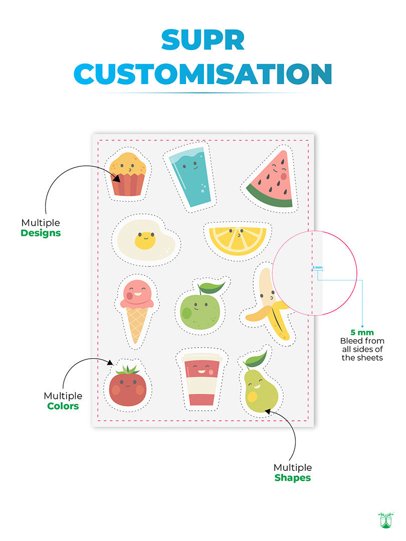Custom Multi-design Sticker | Supr Pack – suprpack.com